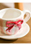 Lcw Home Mixed Bow Printed Ceramic Coffee Cup 200 ml - 3