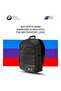 Carbon & Leather Tricolor 15" Backpack – High-Quality Nylon & Synthetic Leather, Black - 8