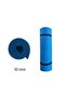 10mm Blue Pilates Mat – Thick Yoga, Pilates, and Exercise Mat