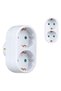 Triple 2-Socket Socket with Child Safety 3680W - 2