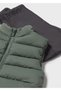 1-4 Years Old Baby Boy 3-Piece Set – Green Inflatable Vest, Printed Sweatshirts and Anthracite Tracksuit - 4
