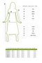 Long Sleeve Suede Flannel Buttoned Daisy Pattern Autumn and Winter Long Dress Navy Blue Lcvt - 6