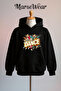 Dance Printed Cotton 3 Thread Oversize Sweatshirt
