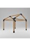 Ahşap Pergola-Kamelya Çatılı Set