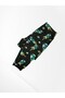 Boys' 100% Cotton Combed Fabric Black Color Dinosaur Patterned Long Sleeve Seasonal Pajama Set - 6
