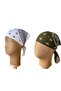 100% Cotton Classic Pattern Unisex 2-Piece Bandana Set Colorful Bandana Ethnic Patterned a Quality Bandana - 2