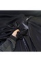 Flush Satin Fabric Shiny Sparkling Double Width (Width 150 cm) Black - 3