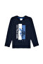 Boy's Navy Blue Pajama Set 50318566-Vr033 - 2