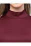 Maroon High Neck Top - 8