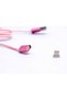 Black Metal Manyetic Tip Lightning USB Cable-Senk - 2
