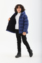 Girl's Boy's Water and Windproof, Inner Fleece, Hooded, Pocketed, Winter, Inflatable Jacket & Coat RB-450