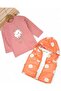 Baby Girl Transitional Inflatable Vest Set , 3 Piece Set Top and Bottom , 6-9-12-18 Months Vest Set Sets - 6