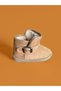 Unisex Baby Kids Winter Camel Velcro School Nursery Slippers Shoes - 3