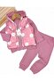 Baby Girl Transitional Inflatable Vest Set , 3 Piece Set Top and Bottom , 6-9-12-18 Months Vest Set Sets - 2