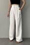 Crep Fabric Full Lycra Elastic Palazo Fabric Pants - 3