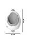 -Baby Wall Mounted Potty Training Urinal - Grey - 6