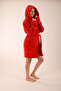 Welsoft Bathrobe Hooded Plush Bathrobe 1 Piece Double Pocket Unisex - 5