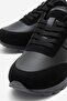 Lace-Up Women's Sneakers; Black Black - 3