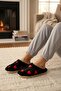 Women's Casual Slippers Plush Woolen Fur Slippers Guest Dowry Bundle Bride House Slippers - 7