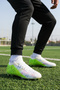 White Green Ankle Wrap Men's Football Boots Mh-252-153 m - 3