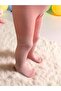 80% Cotton Self-Patterned Girls' Tights Girls' Tights - 2