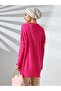 Button Detailed Half-High Neck Knit Tunic - 3