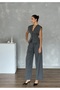 Sleeveless Cup Vest Pants Casual Stylish Special Occasion Women's Set - 3