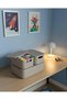 Linea Smart Box Mink Set of 3, 1 Piece of 4.5 Lt, 2 Pieces of 2.4 Lt with Lids, Multi-Purpose Storage Box - 5