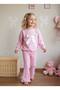 3D Bow Detail Sweatshirt and Spanish Cut Bow Detail Leggings Set - 2