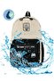 Black Multi-Compartment Orthopedic Water-Repellent Water-Resistant Sport Travel Middle School High School Daily School Backpack 616 - 4