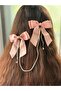 Melkady 550 - Pearl Double Ribbon Bow Luxury Automatic Buckle - 3