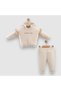 2-Piece Baby Set with Written Text, Ruffle Sleeve Detail - 3