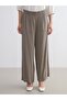 Lcw Grace Women's Elastic Waist Textured Trousers - 5