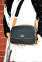 Women's Flap Multi-Compartment Crossbody Shoulder Strap Bag