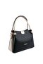 Black - Women's Handbag with S.Nut Logo Sp1254 - 2