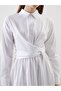 Lcw Modest Shirt Collar Poplin Dress - 3