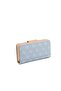 Blue - Ten Monogram Women's Wallet and Card Holder Sp928 - 3