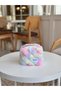حقيبة مكياج ملونة من القطيفة - حجم صغير - 5