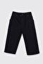 Baby Boy Navy Blue Jeans with Elastic Waist
