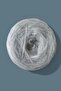 Lunar, 3 Layers of Gray Angora Mixed with One Layer of Silver Glitter Mixed Angora Wool Knitting Yarn (500 Gr.) - 3