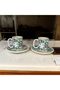 Fiona 2 Person 4 Piece Coffee Cup Set Ceramic - 3