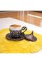 1 Piece Turkish Coffee Cup - Traditional Design with Crescent Motif, Turkish, Greek, Arabic Coffee - 4