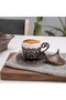 1 Piece Turkish Coffee Cup - Traditional Design with Crescent Motif, Turkish, Greek, Arabic Coffee