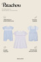 Patachou Newborn Button Detailed Blue Cardigan - 4