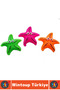 Pet Dog Teeth Cleaning Scratching Massage Engaging Starfish Figure Chew Toy 4 Pieces - 2