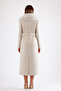 Genuine Cashmere Coat with Beige Fur Accessories - 3