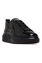 Men's Leather Casual Daily Shoes 25K Ykö-22484 m Black Patent Leather - 4
