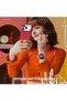 Case for iPhone 17 Pro Max, Velvety Silicone with Microfiber Interior, Red - 4