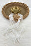 Henna Night Tray, Promise Engagement Wedding Bride Bachelorette Gift Decorative Wicker Jute - 3