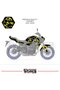 ملصق تغليف MT-07 2021-2024 طراز Lightning Motor Fairing Model Ready Kit 2021-2024 متوافق - 2